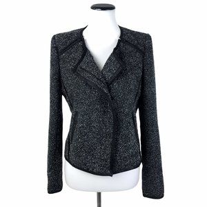 Mcginn Tweed Knit Blazer Jacket 6 #198